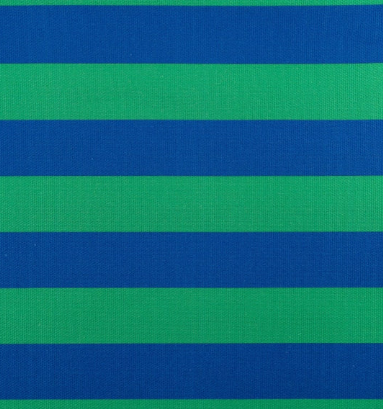 Tela azul y verde